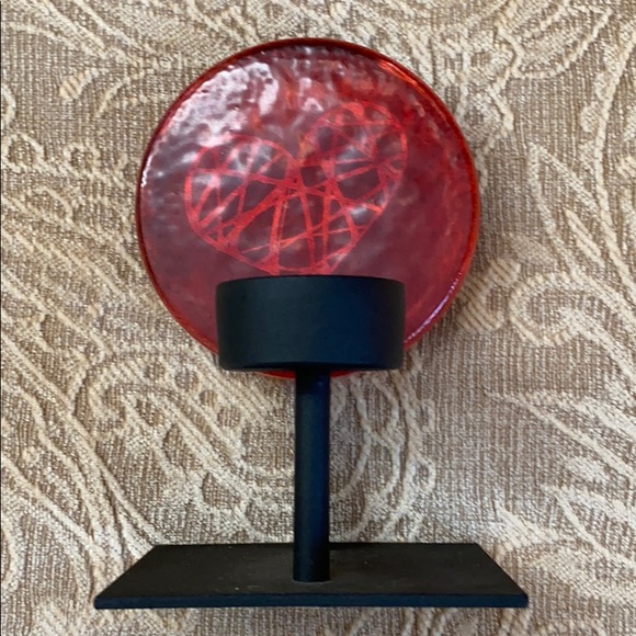 Steninge Slott Signed Art Glass Candleholder - Picture 4 of 8